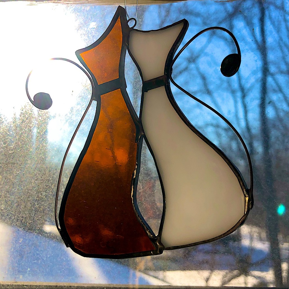 Handmade Sun Catcher Cats 🐈